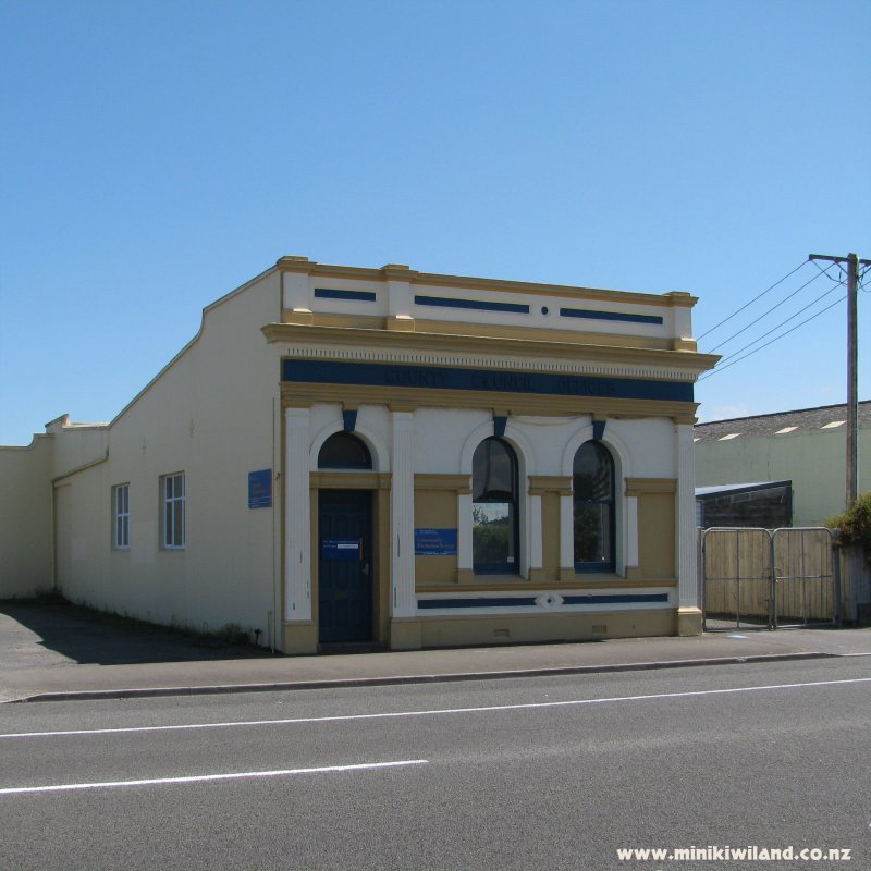 County Council Offices in Hawera