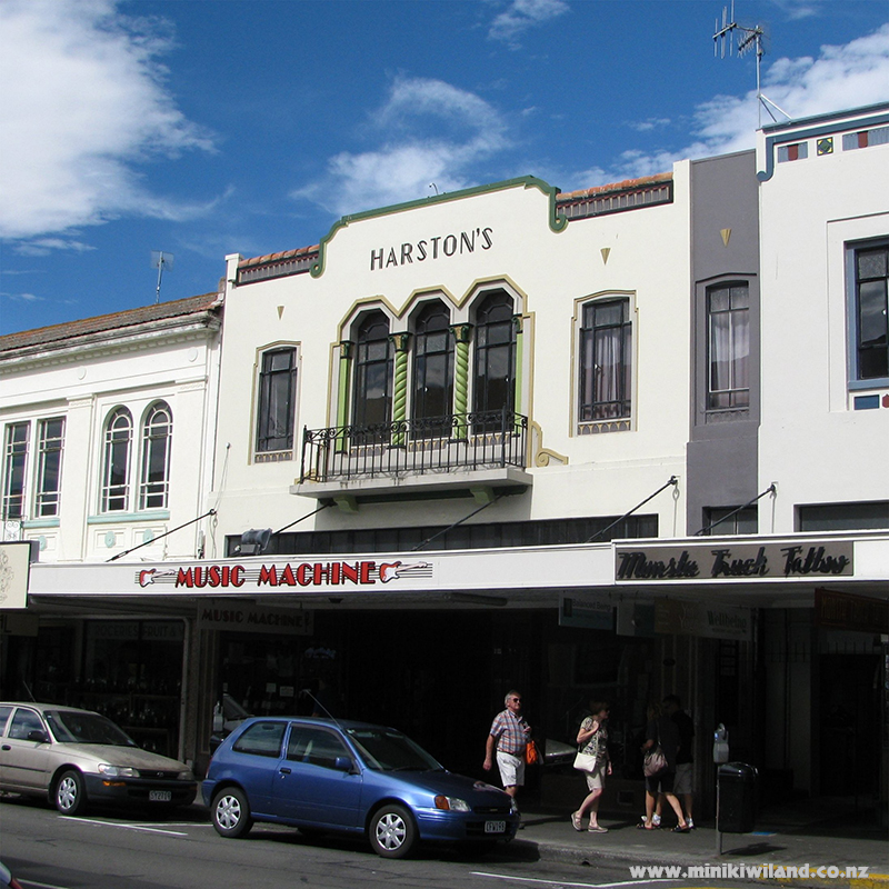 Harston's Building in Napier