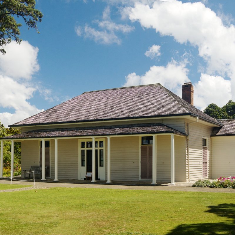 Treaty House in Waitangi