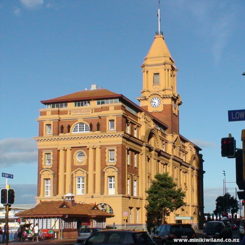 Ferry Building in Auckland