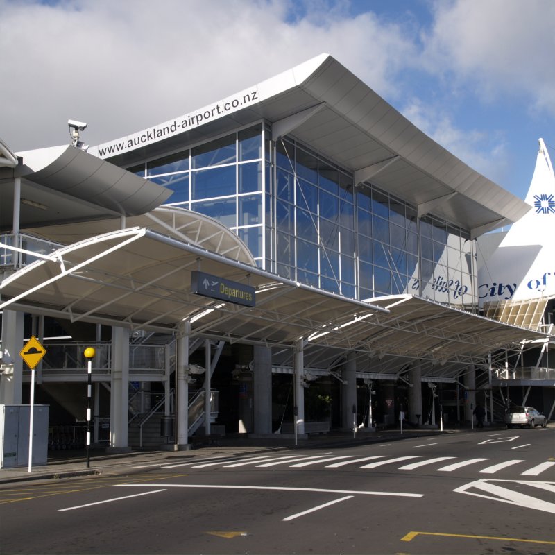International Airport in Auckland