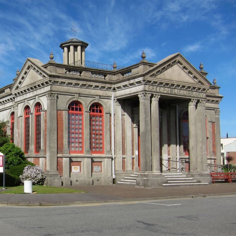 Carnegie Free Public Library in Hokitika