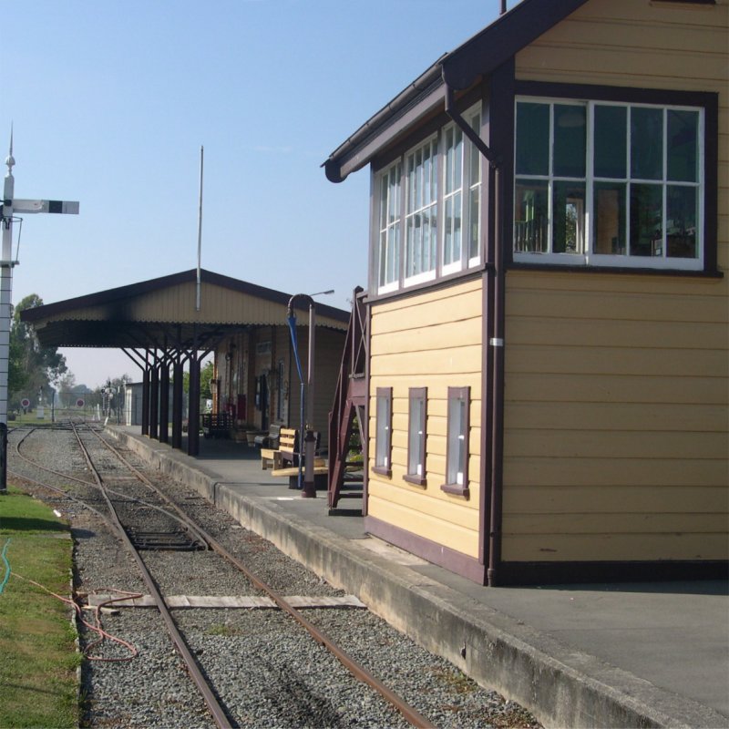 Railway Station in Pleasant Point