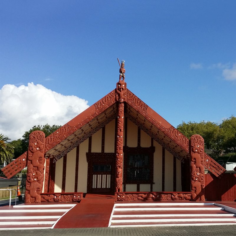 Te Papaiouru Marae in Rotorua