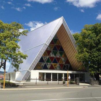 Cardboard Cathedral in Christchurch
