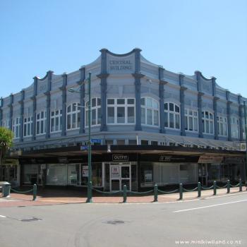 Central Building in Hawera