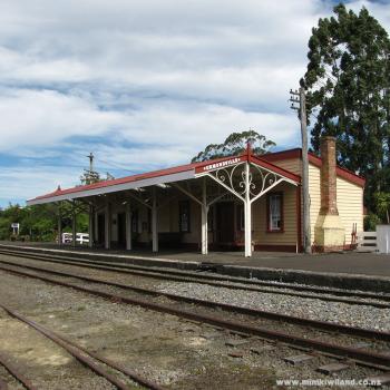 Railway Station in Ormondville