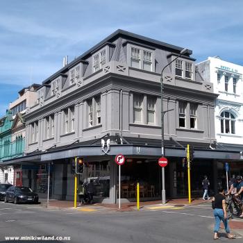 Moult & Georgetti's Building in Wellington